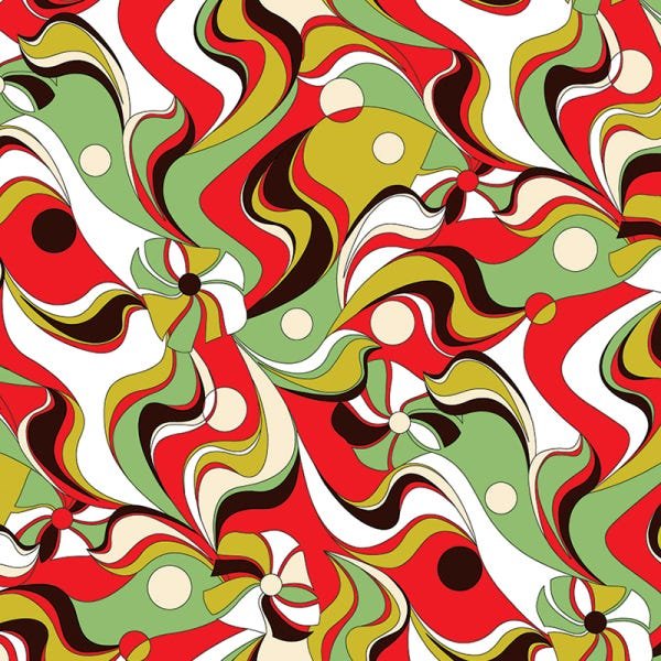 Papel de Parede Adesivo Geométrico Colorido - 162 - 2
