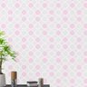 Papel de Parede Adesivo Geométrico Círculos Rosa - 051 - 1