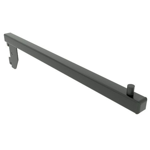 Pendurador para Cremalheira modelo reto 39 cm Comac Preto
