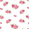 Papel de Parede Adesivo Floral Rosa - 053 - 2