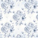 Ver imagem 2 de Papel de Parede Adesivo Floral Cinza - 172