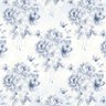 Papel de Parede Adesivo Floral Cinza - 172 - 2