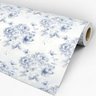 Papel de Parede Adesivo Floral Cinza - 172 - 3