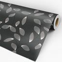Ver imagem 3 de Papel de Parede Adesivo Floral Cinza - 089