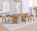 Ver imagem 1 de Sala de Jantar Orgânico 6 Cadeiras 2x1 Florença Art Salas