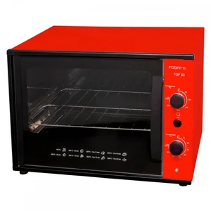Forno Elétrico de Bancada 127v 60l Vermelho - Fogatti