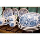 Ver imagem 2 de Kit 4 Pratos de Sobremesa Biona Cena Inglesa Oxford® Cerâmica 19cm