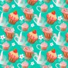 Papel de Parede Adesivo Casual Cupcake - 121 - 2
