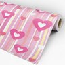 Papel de Parede Adesivo Casual Corações - 153 - 3