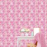 Papel de Parede Adesivo Casual Corações - 153 - 1
