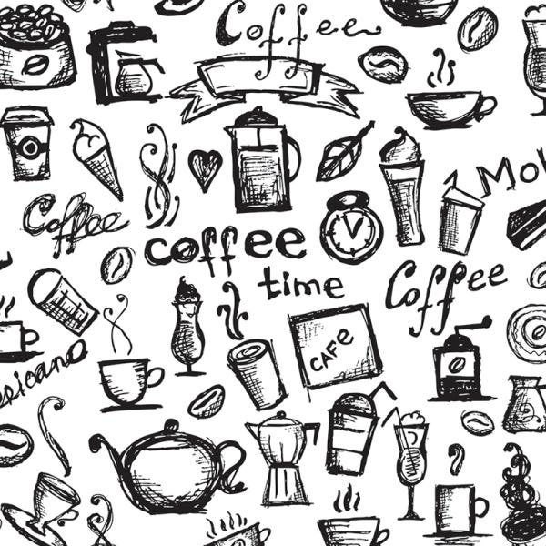 Papel de Parede Adesivo Casual Café - 060 - 2