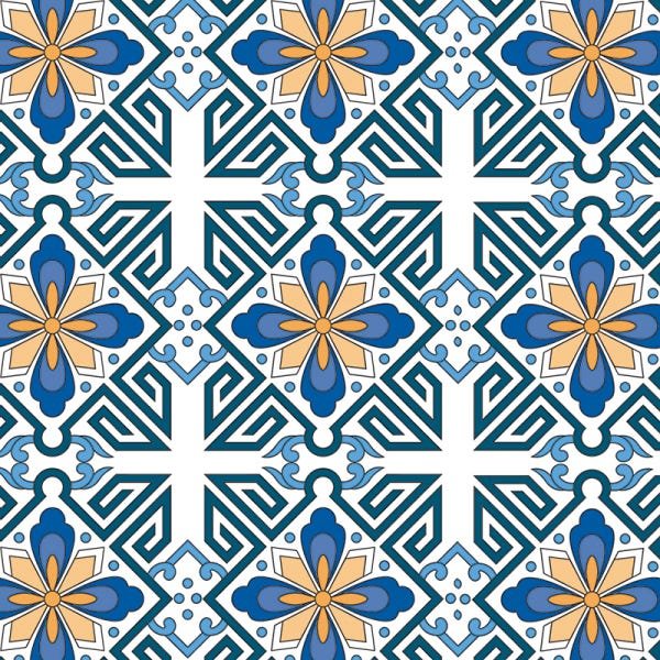 Papel de Parede Adesivo Azulejo Português - 028 - 2