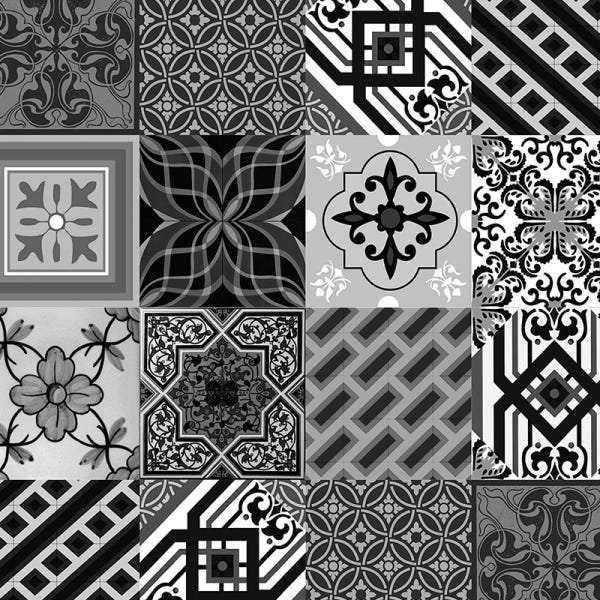 Papel de Parede Adesivo Azulejo Português - 023 - 2