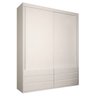 Guarda-Roupa Solteiro 100% MDF 2 Portas e 6 Gavetas Eco 08 Bom Pastor - 2