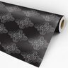 Papel de Parede Adesivo Arabesco Preto - 013 - 3