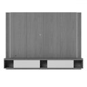 Ver imagem 3 de Painel para Tv até 75 Polegadas Açores 2 Portas Ripado com Led Off White Matte/freijó - Pnr Móveis