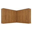 Ver imagem 2 de Guarda-Roupa de Canto Modulado 15 Portas 6 Gavetas Inglaterra Marrom/Cinamomo