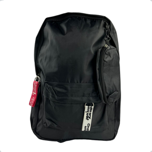 Mochila Urban Charm Estilo e Funcionalidade com Design Sofisticado em Tecido Sintético com Estojo Pr