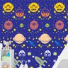 Papel de Parede Adesivo Infantil Espaço Sideral - 050 - 1