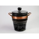 Ver imagem 5 de Kit Fondue Pedra Sabão Completo 8 Pçs Chapa 27 Cm