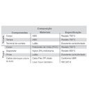 Ver imagem 5 de Filtro Linha 5 Tomada Régua Protege Pc Computador Eletrônico