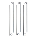 Ver imagem 1 de Estaca Para Barraca 40 Cm 06 Unidades (06 MM) Sustentação de Plantas