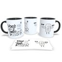 Ver imagem 1 de Canecas Preta de Porcelana Personalizadas Profissões Academia