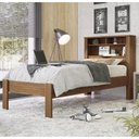 Ver imagem 2 de Cama de Solteiro Madeira com Baú Invicta Santos Andirá Jatobá