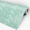 Papel de Parede Adesivo Floral Turquesa - 007 - 3