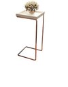 Ver imagem 2 de Mesa Apoio Lateral LF011 para Sofá Pé Cobreado Larflex Creme