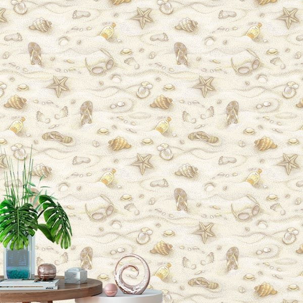 Papel de Parede Adesivo Casual Praia - 138 - 1