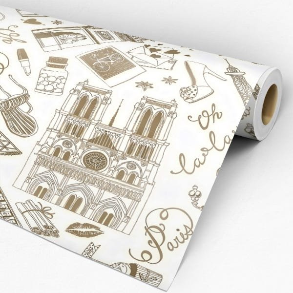 Papel de Parede Adesivo Casual Paris - 015 - 3