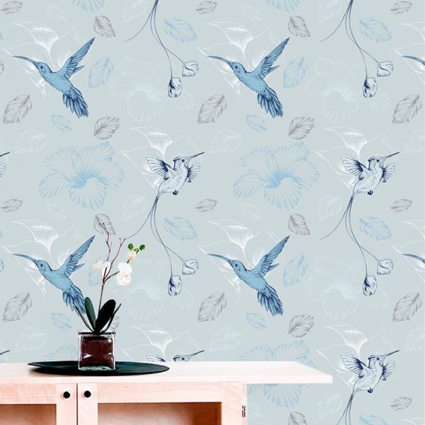 Papel de Parede Adesivo Animal Beija-Flor - 035 - 1