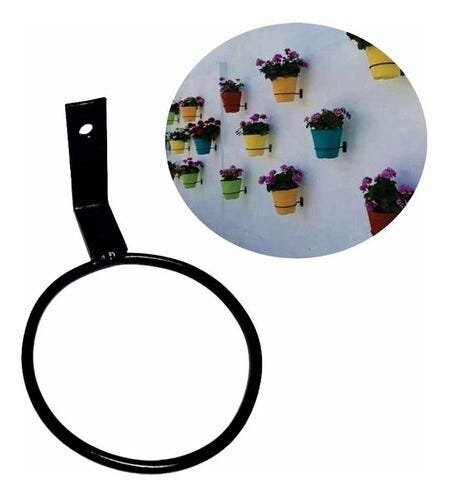 Kit com 3 - Suporte de Vaso para Parede - 110mm | MadeiraMadeira