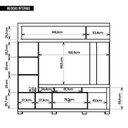 Ver imagem 7 de Estante Home Formosa para Tv até 65 Polegadas Marrom Caemmun