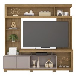 Estante Home Formosa para Tv até 65 Polegadas Marrom Caemmun - 4
