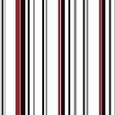 Ver imagem 2 de Papel de Parede Adesivo Listrado Vermelho e Preto - 056