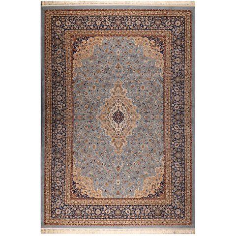 Tapete Alanya Des 04 Azul e Navy 2,00x2,50 Global Decor