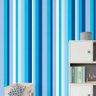 Papel de Parede Adesivo Listrado Azul - 045 - 1