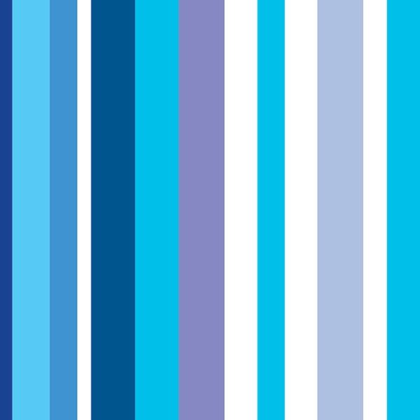 Papel de Parede Adesivo Listrado Azul - 044 - 2
