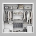 Ver imagem 7 de Guarda Roupa Casal Paula Espelho Branco