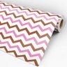 Papel de Parede Adesivo Chevron Rosa - 019 - 3