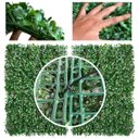 Ver imagem 5 de 9 Painéis Plantas Artificiais Realistas Jardim Vertical 3d Parede Verde Decorativa