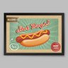 Quadro Cozinha Hot Dogs - 1
