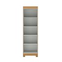 Ver imagem 4 de Guarda-Roupa Paris 2 Portas com Pés Off White/Cinamomo