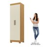 Guarda-roupa Paris 2 Portas com Pés - 5