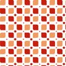 Papel de Parede Adesivo Geométrico Vermelho e Laranja - 170 - 2