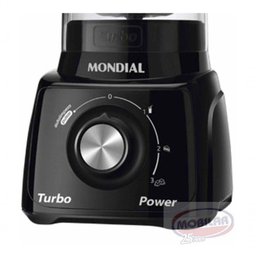 Liquidificador Mondial 3 Velocidades 500w L99 com Filtro Preto 220v - 3