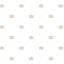 Ver imagem 2 de Papel de Parede Adesivo Baby Marrom Coroas - 041