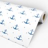 Papel de Parede Adesivo Baby Azul Âncoras - 004 - 3